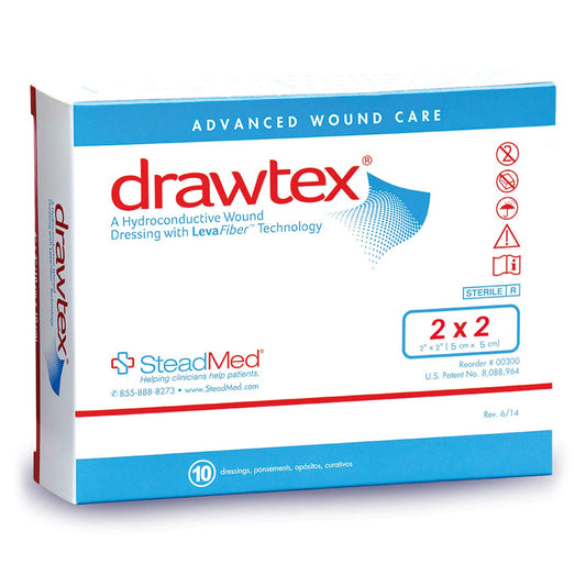 Drawtex Nonadherent Dressing, 2 x 2 inch