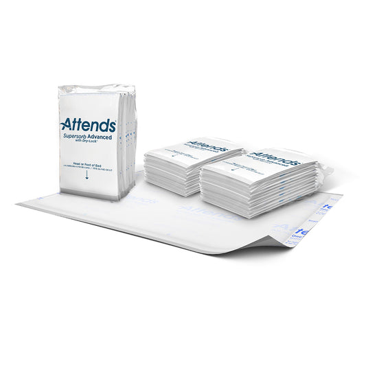 Attends Supersorb Advanced Premium Underpad, 30 x 36 Inches