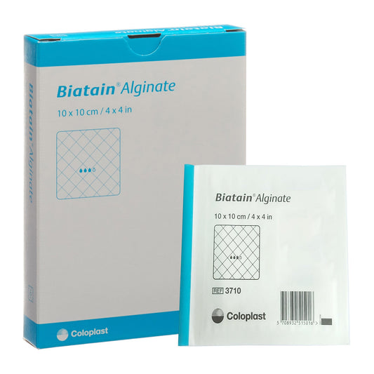Biatain Calcium Alginate Dressing, 4 x 4 Inch
