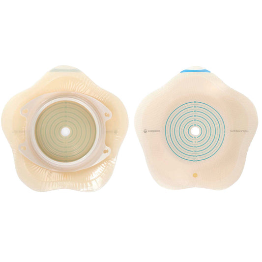 SenSura Mio Convex Flip Ostomy Barrier, Trim to fit 10 – 55 mm Stoma Openings
