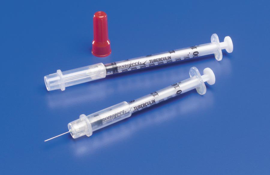 Monoject™ 1 mL Insulin Syringe with Needle, 30 Gauge, 5/16 Inch