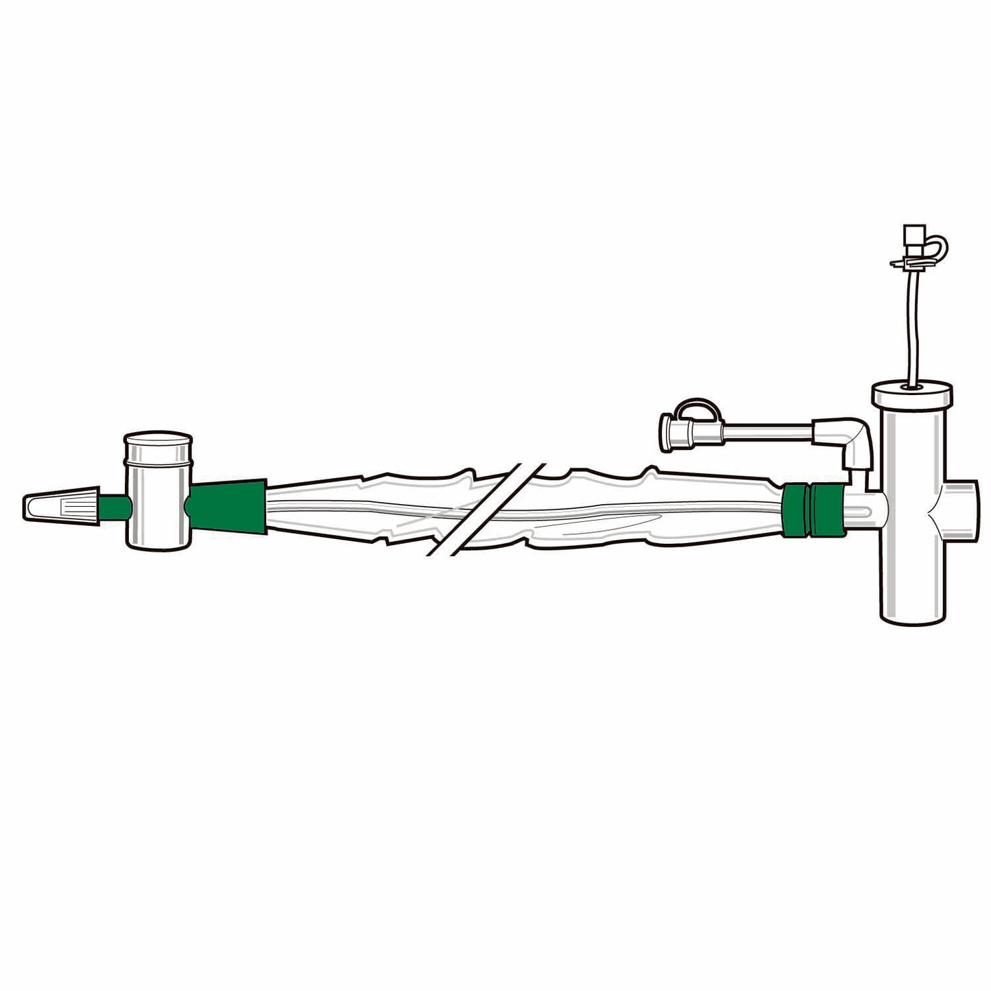 Halyard Ballard Trach Care™ 24-Hour Closed Suction Catheter