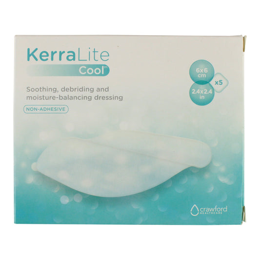 KerraLite Cool Hydrogel Dressing, 6 x 6 Inch