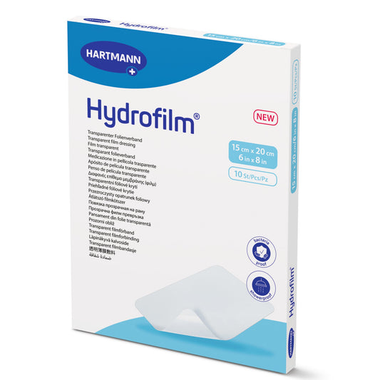 Hydrofilm Wound Dressing, 6 x 8 Inch