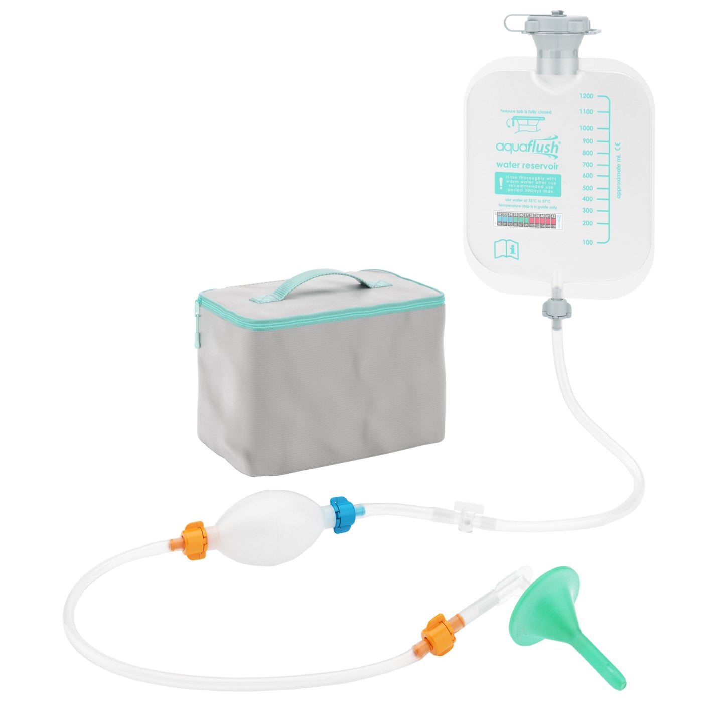 Transanal Irrigation Pediatric Bag Set Aquaflush NonSterile