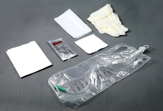 AMSure R-Polished Intermittent Catheter Kit, 14 Fr