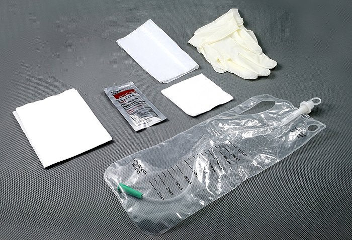 AMSure R-Polished Intermittent Catheter Kit, 14 Fr