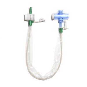 Halyard™ T-Piece Style Closed Suction Catheter, Endotracheal, 21.3 Inch Length