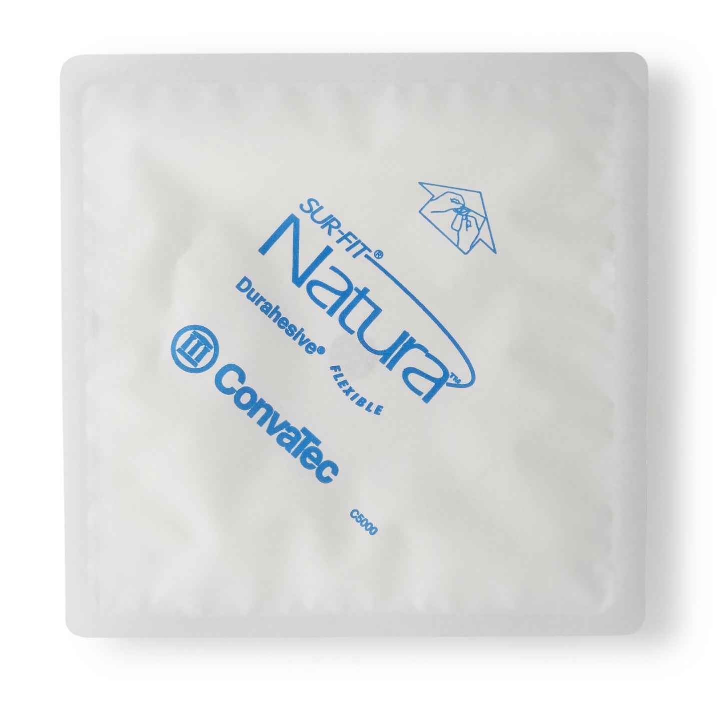 Sur-Fit Natura Two-Piece Durahesive Skin Barrier, 57 mm flange