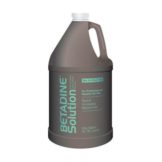 Betadine Topical Antiseptic Solution, 1-gallon Jug