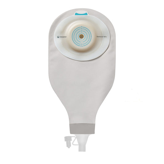 SenSura Mio High Output 1-Piece Transparent Ostomy Pouch, 10 – 43 mm Stomas