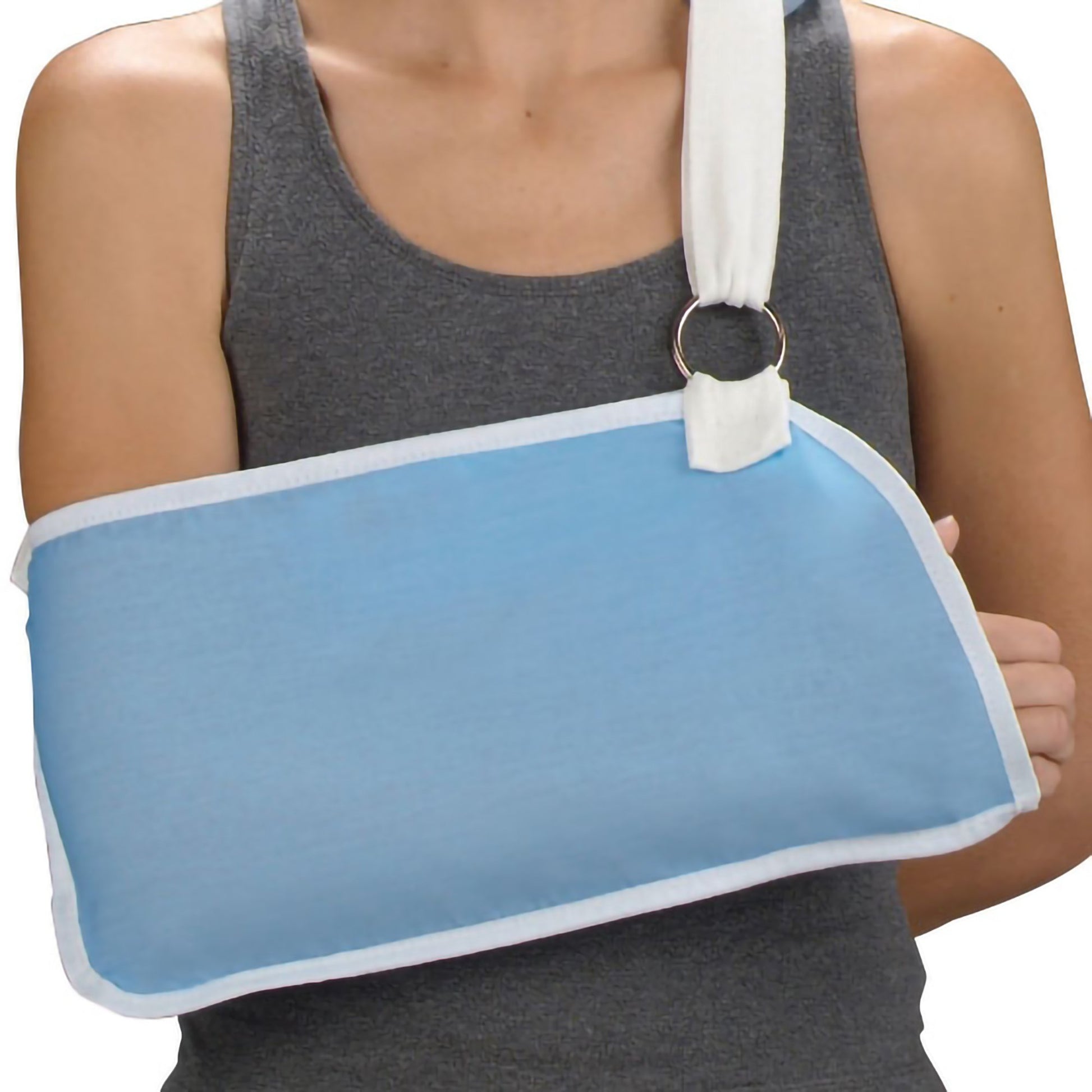 Arm Sling with Shoulder Pad PremierPro™ O-Ring / Hook and Loop Strap Closure Large