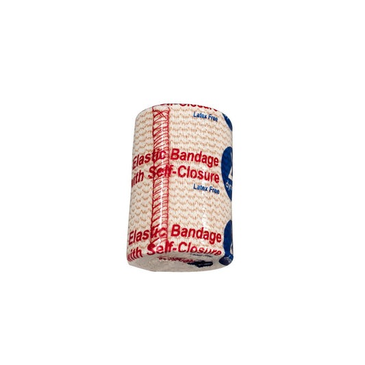 Elastic Bandage 3 Inch X 5 Yard Hook and Loop Closure Tan NonSterile Standard Compression
