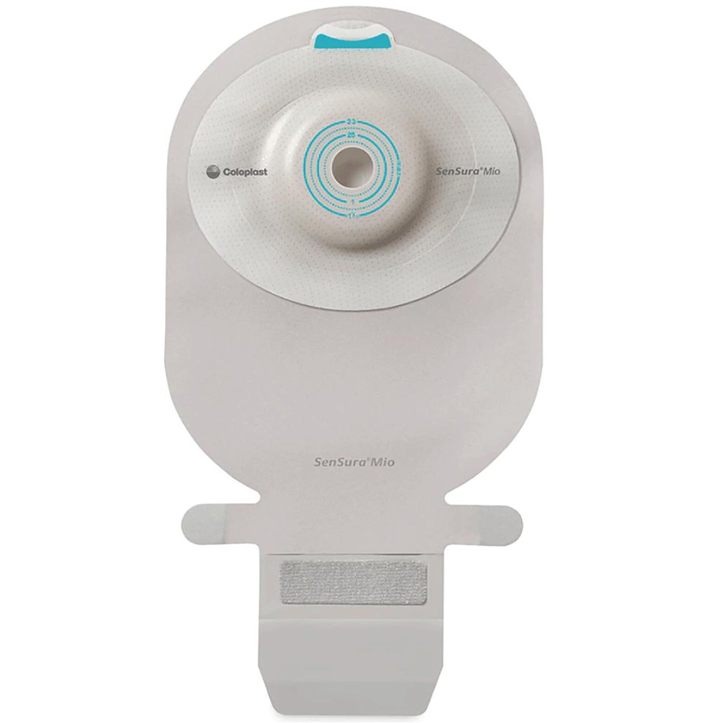 SenSura Mio Convex Deep 1-Piece Transparent Ostomy Pouch, 25mm Stoma