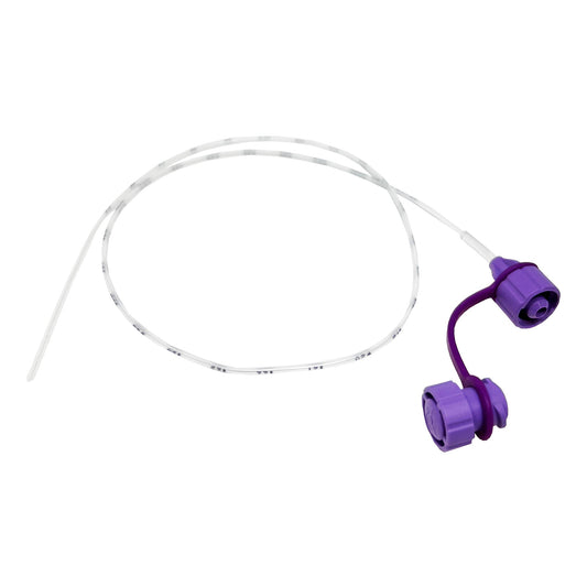 Pediatric Nasogastric Feeding Tube with ENFit Connector 5 Fr. 16 Inch Tube Polyurethane Sterile