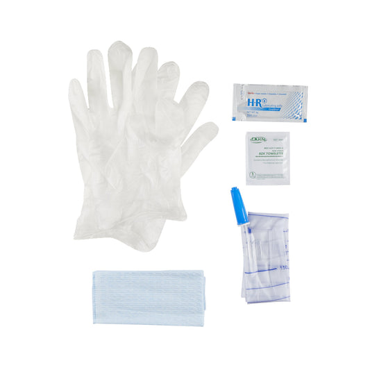Cure Medical Catheter Insertion Kit With Collection Bag