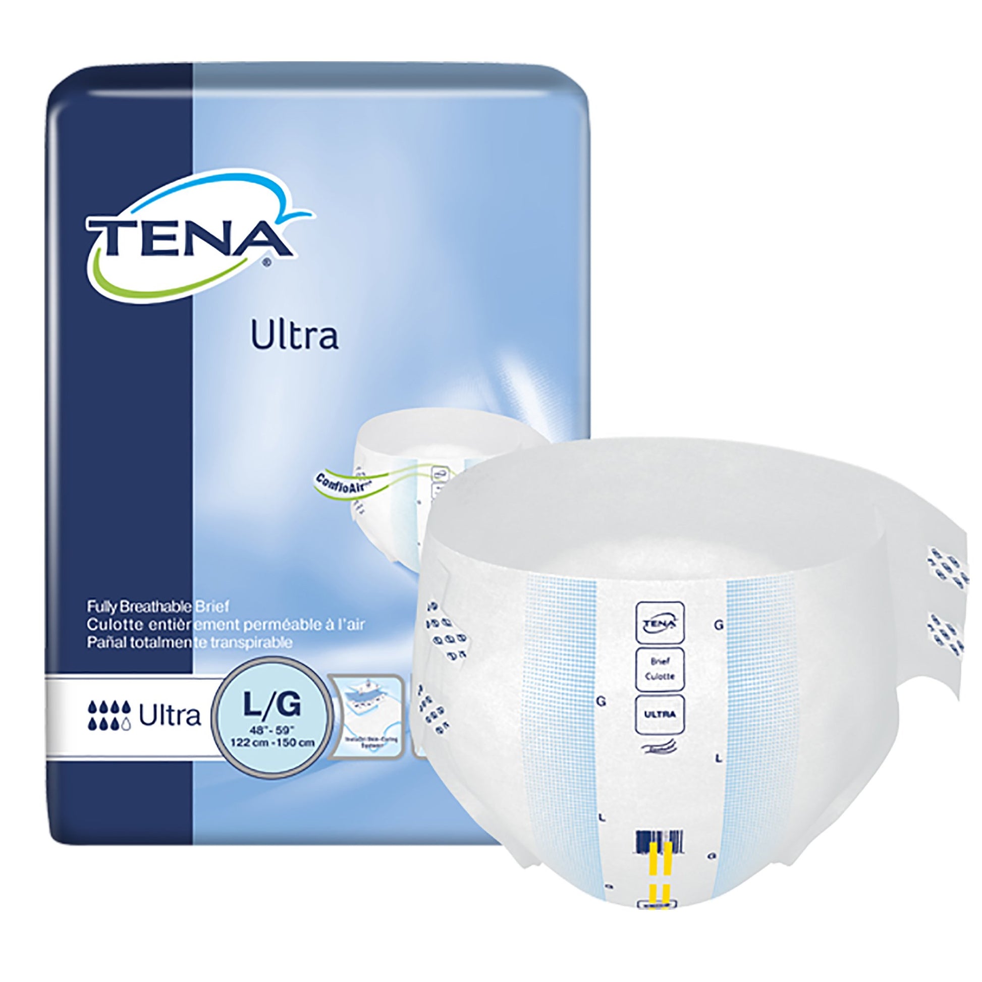 Tena Ultra Incontinence Brief, Large
