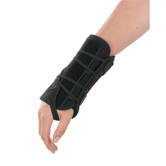 Wrist Brace Apollo Universal Aluminum / Foam Right Hand Black One Size Fits Most