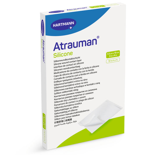 Atrauman Silicone Sterile Wound Contact Layer Dressing, 3 X 4 Inch