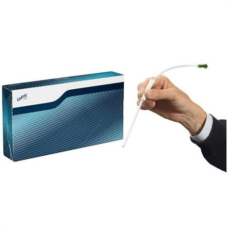 Urethral Catheter LoFric Origo™ Nelaton Tip Hydrophilic Coated Polyolefin-Based Elastomer (POBE) 10 Fr. 12 Inch Length