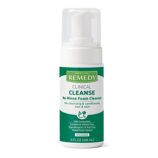 Rinse-Free Cleanser Remedy Phytoplex Foaming 4 oz. Pump Bottle Vanilla Scent