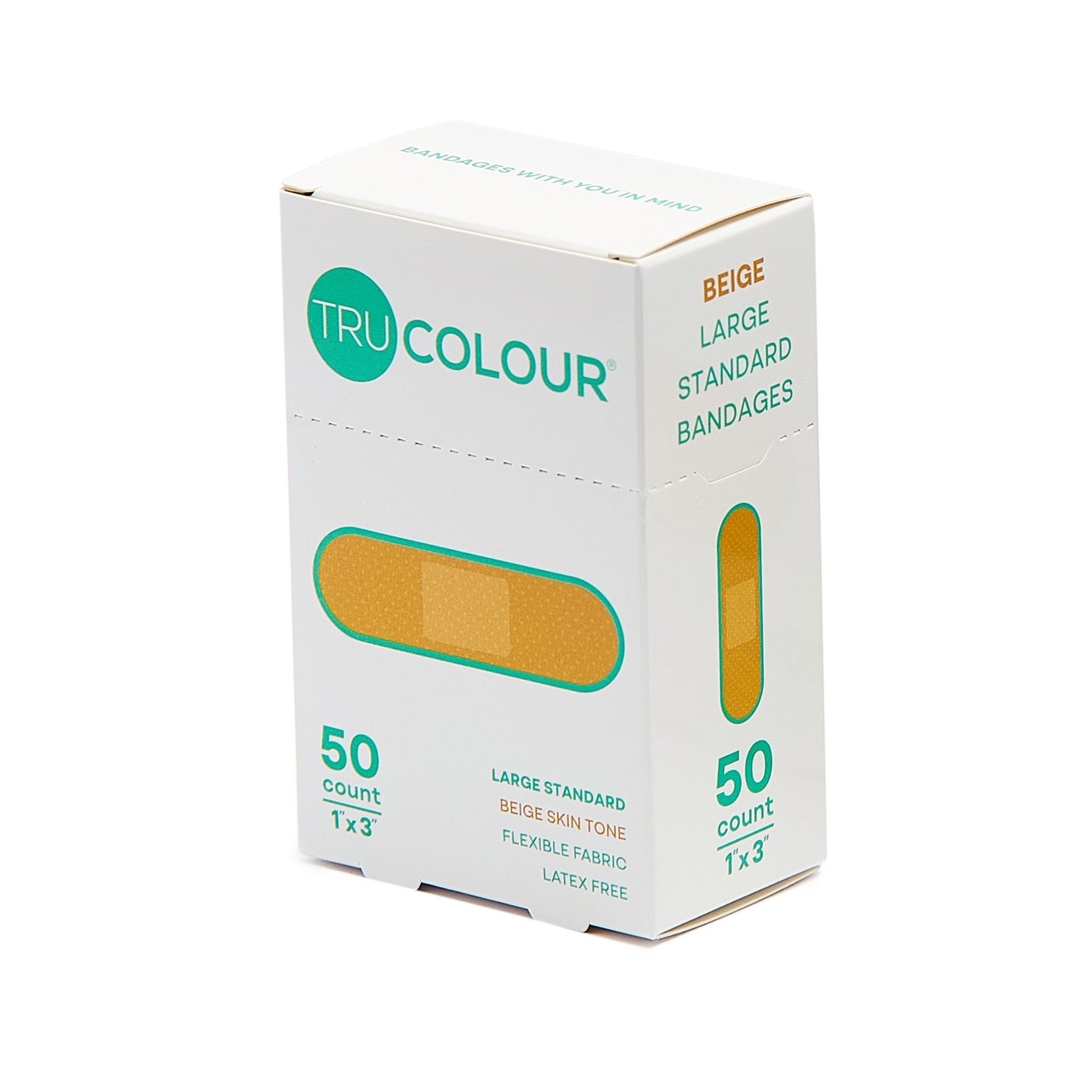 Tru-Colour Beige / Olive / Brown / Dark Brown Skin Tone Bandages