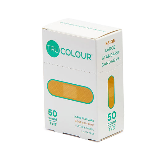 Tru-Colour Beige / Olive / Brown / Dark Brown Skin Tone Bandages