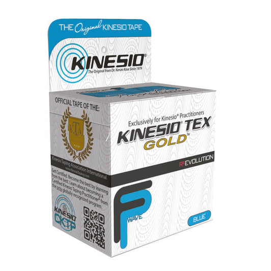 Kinesio Tex Gold™ FP Kinesiology Tape, 2 Inch x 5-1/2 Yard, Blue