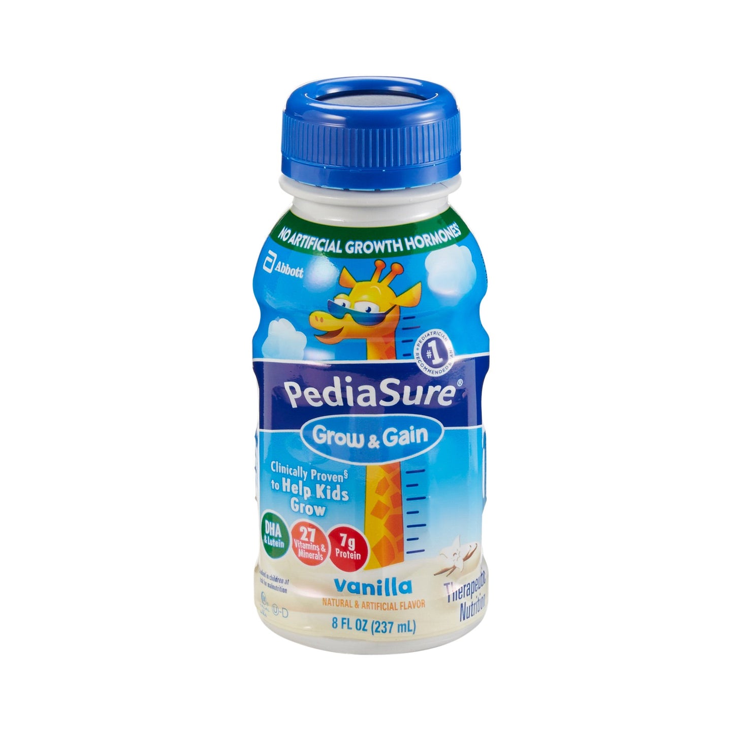 PediaSure Grow & Gain Therapeutic Nutrition, Vanilla, 8-ounce Bottle