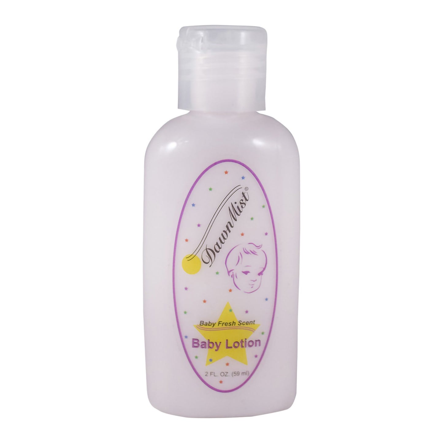 DawnMist Baby Lotion, Fresh Scent, 2-ounce Bottle