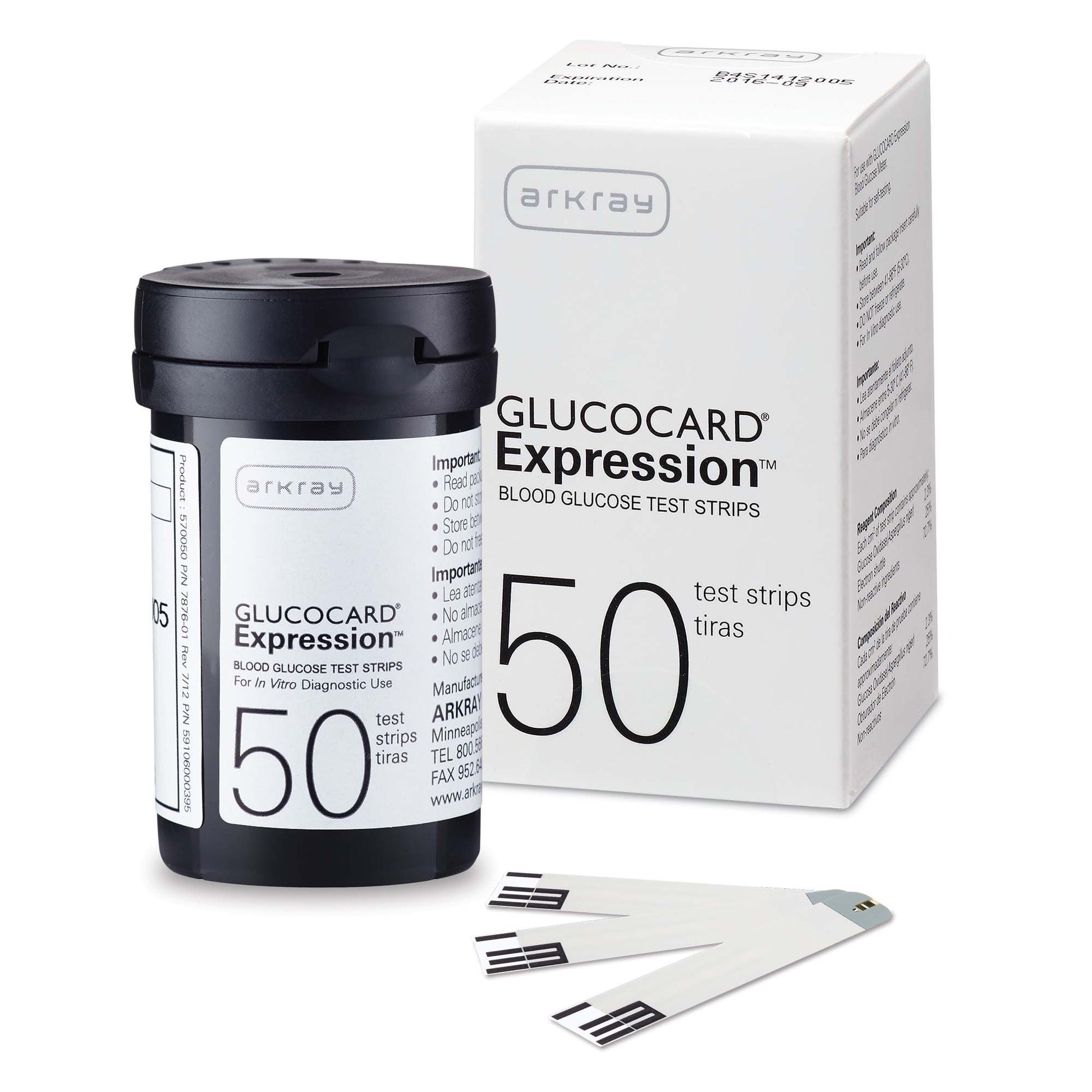 Blood Glucose Test Strips Glucocard 50 Strips per Pack For Glucocard Blood Glucose Monitoring Meter