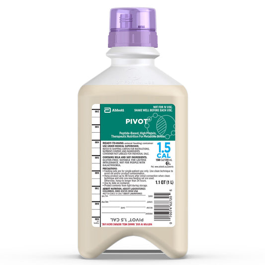 Pivot 1.5 Cal Tube Feeding Formula, 33.8-ounce bottle