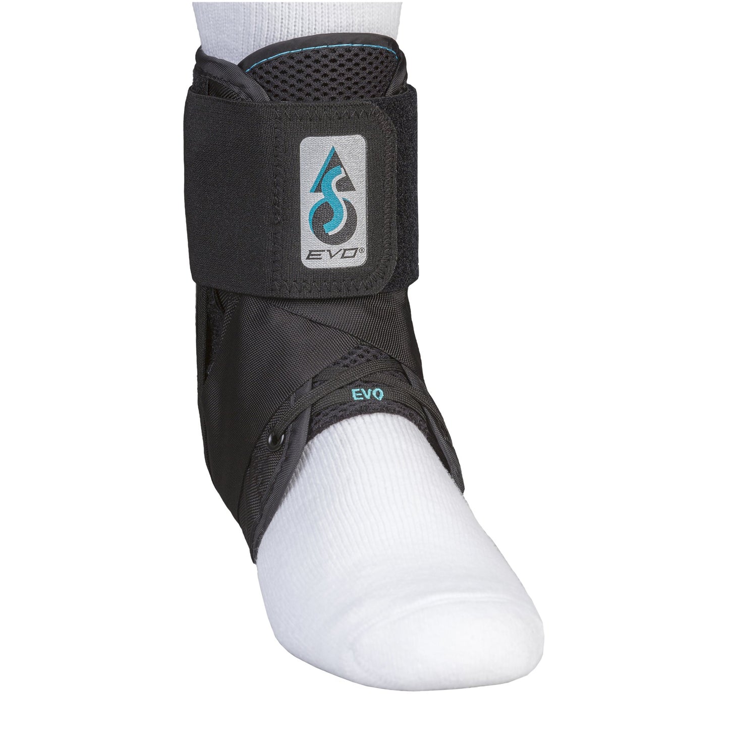 Ankle Support ASO Evo™ Small Hook and Loop Strap Closure / Lace-Up Foot