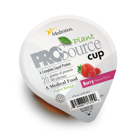 Oral Supplement ProSource Plant Cup Berry Flavor Liquid 4 oz. Cup