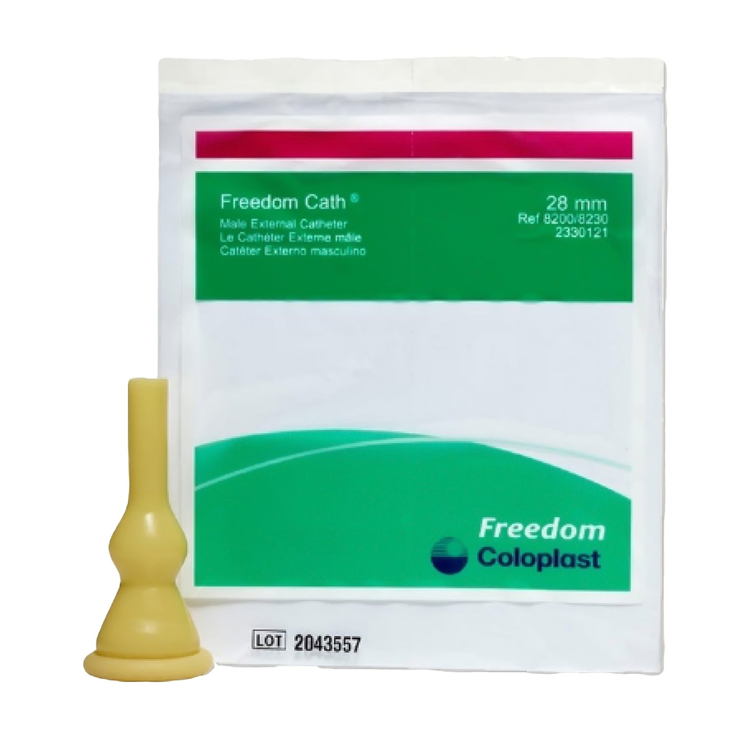 Coloplast Active Cath Male External Catheter, Small, 23mm Diameter