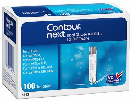 Contour Blood Glucose Test Strips