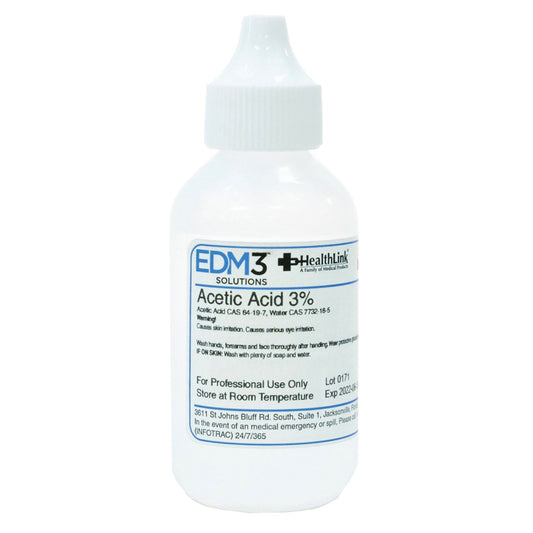 Chemistry Reagent Acetic Acid 3% 2 oz.