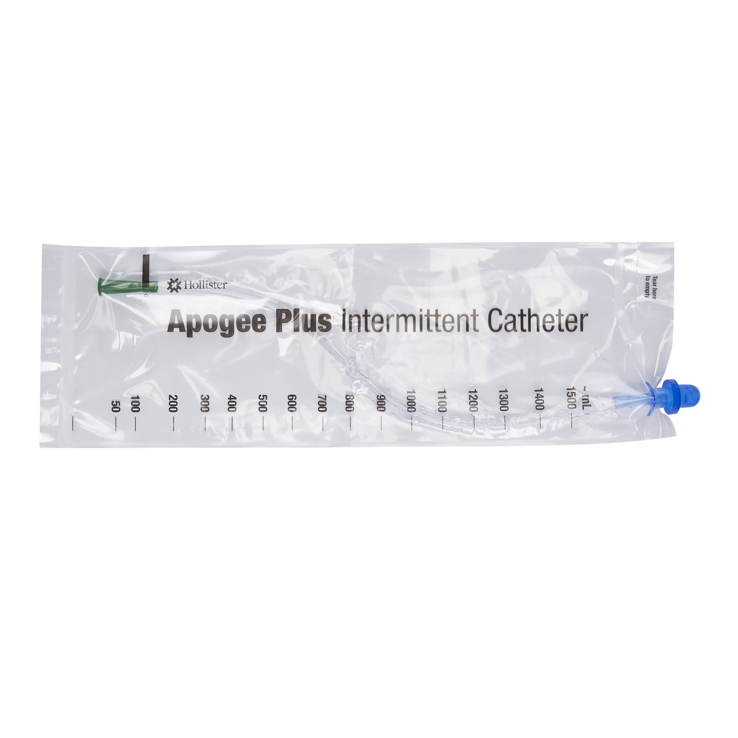 Apogee Intermittent Closed System Catheter, Straight/Firm