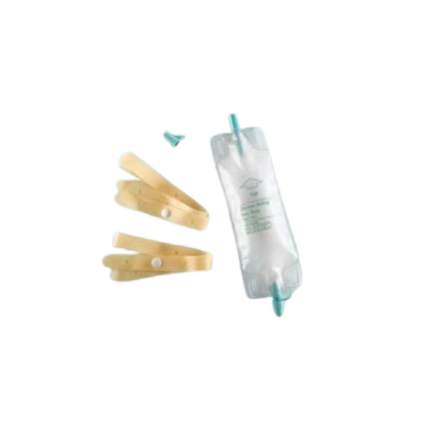 Bard Dispoz-a-Bag Urinary Leg Bag, Rubber Cap Valve, 19 oz.