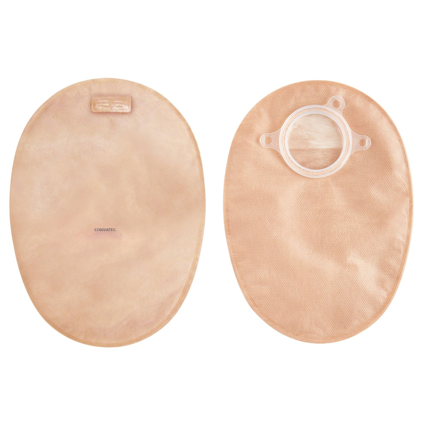 Natura+ Two-Piece Opaque Ostomy Pouch, Pre-cut to Fit 45mm Stomas