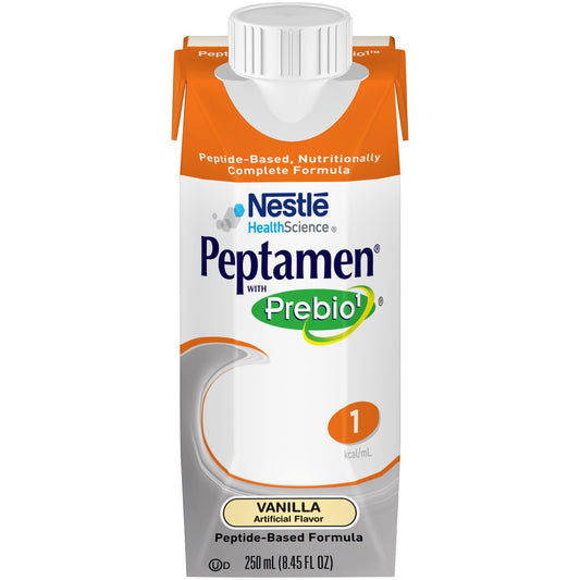 Peptamen with Prebio 1™ Vanilla Peptide-Based Formula, 250 mL Carton