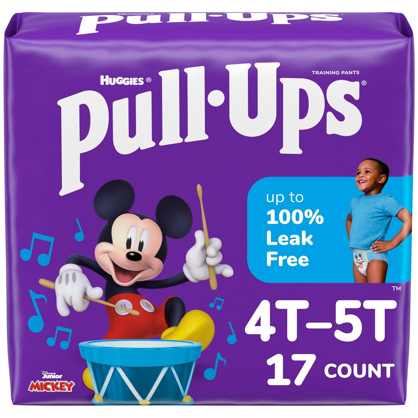 Huggies Pull-Ups Learning Designs for Boys Training Pants, 4T to 5T