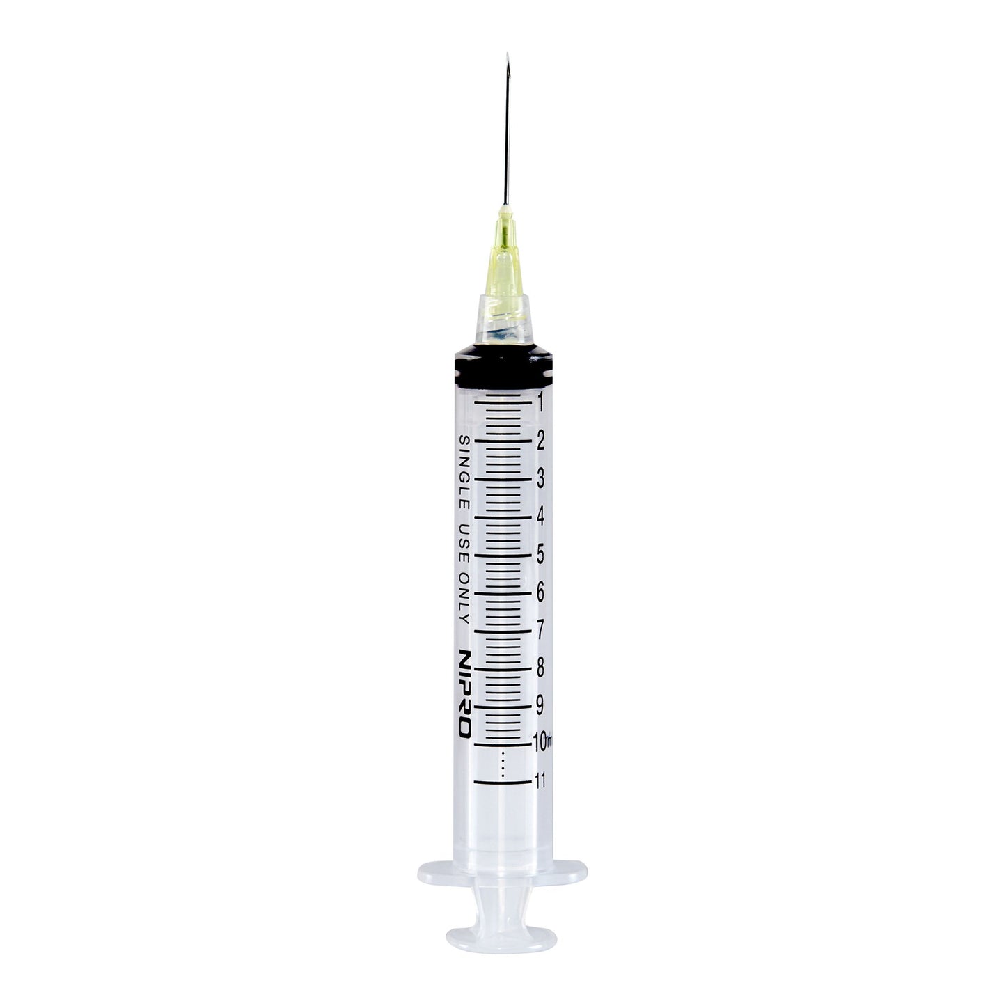 Nipro Standard Hypodermic Syringe with Needle, 20 Gauge, 1 Inch