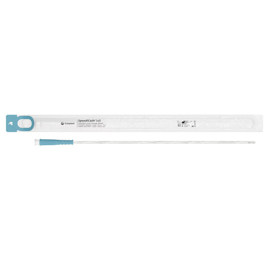 Urethral Catheter SpeediCath Soft Straight Tip Hydrophilic Coated Plastic 10 Fr. 13 Inch Length