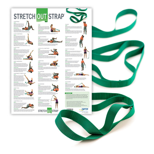 Stretch-Out Stretch Assist Strap With Poster, 6 Foot Length