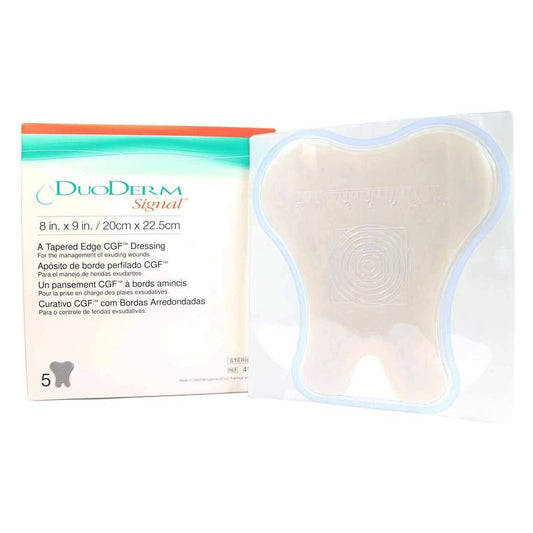 DuoDerm Signal Hydrocolloid Dressing, 8 x 9 Inch Sacral
