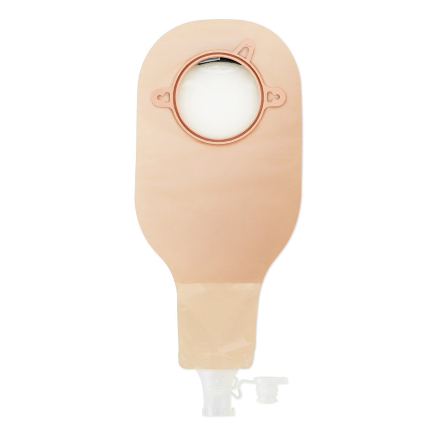 New Image™ Two-Piece High Output Ostomy Pouch, 44mm Flange, Green Match