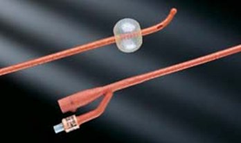 Bardex IC Foley Catheter, 16 Fr., Medium, 5 cc, Coud Tip