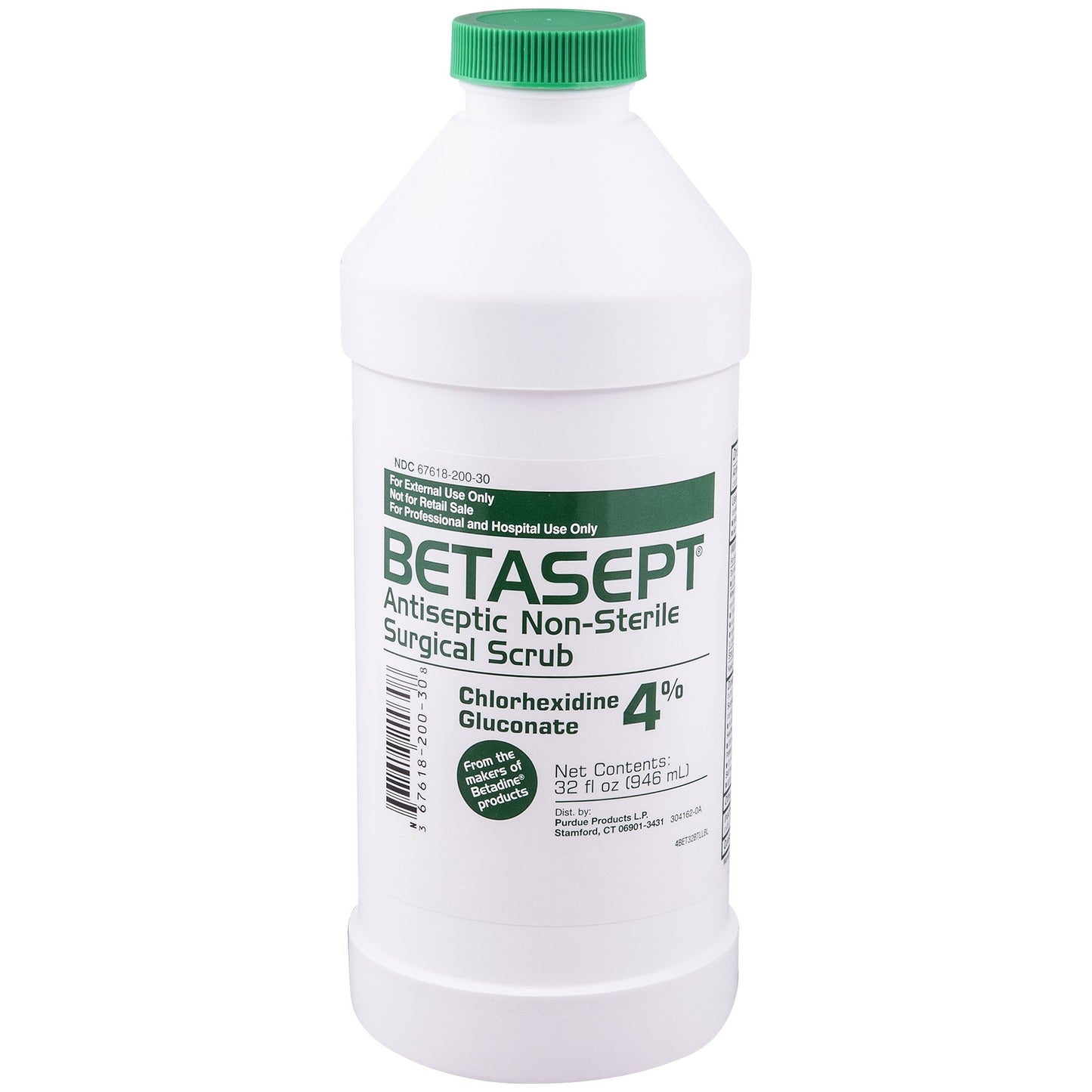 Surgical Scrub Solution Betasept 32 oz. Bottle 4% Strength CHG (Chlorhexidine Gluconate) NonSterile
