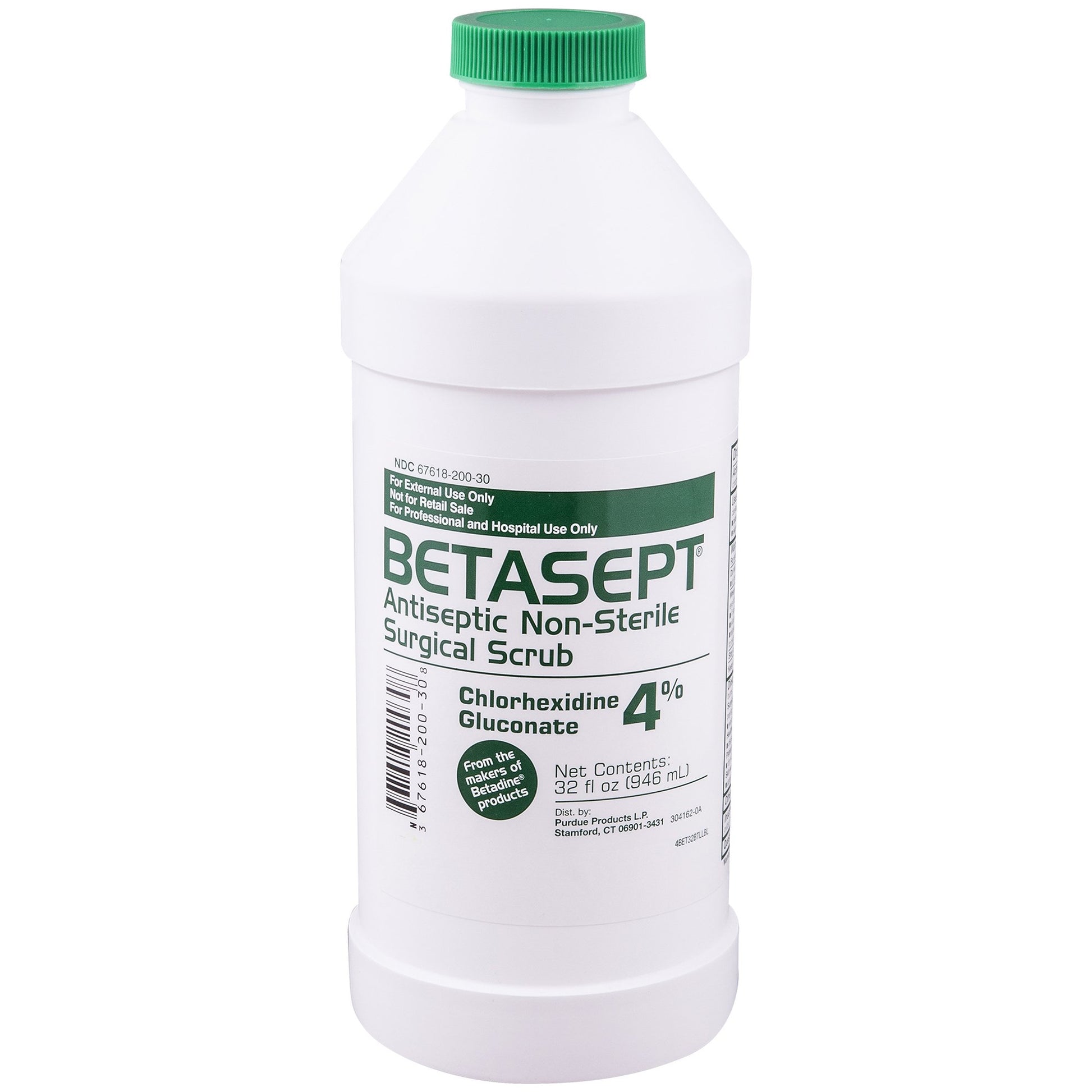 Surgical Scrub Solution Betasept 32 oz. Bottle 4% Strength CHG (Chlorhexidine Gluconate) NonSterile